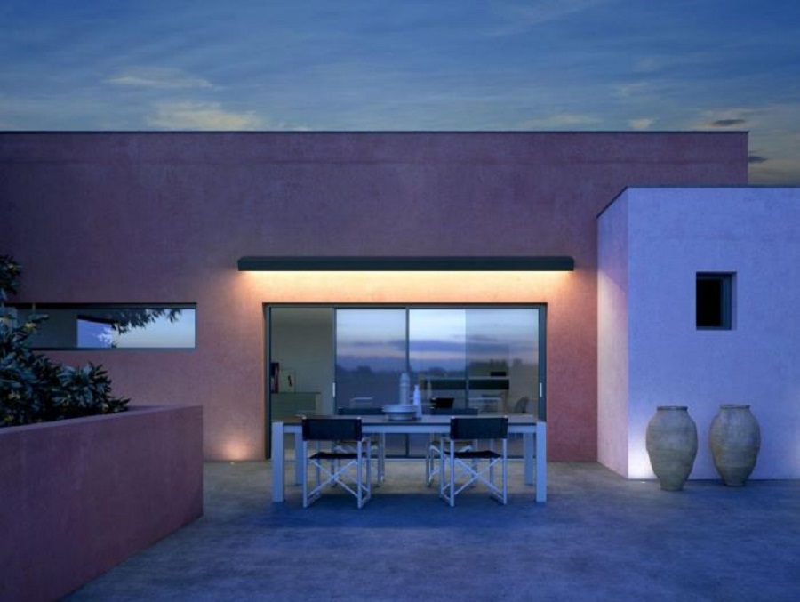 TENDE CON CASSONETTO E LUCI A LED T-CODE